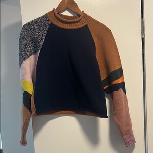 See by Chloe color block sweater